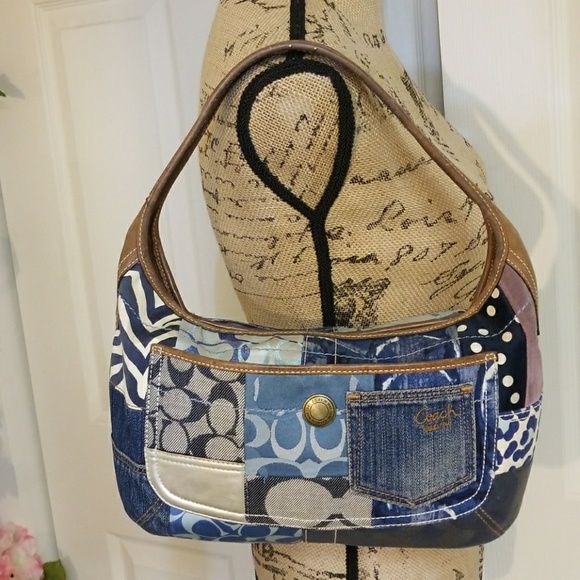 Coach Handbags - Coach Signature Bag